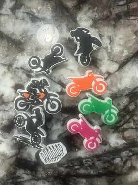 Motocross Croc charms NEW